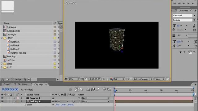 After Effects Andrew Kramer Урок 90: 3D Город