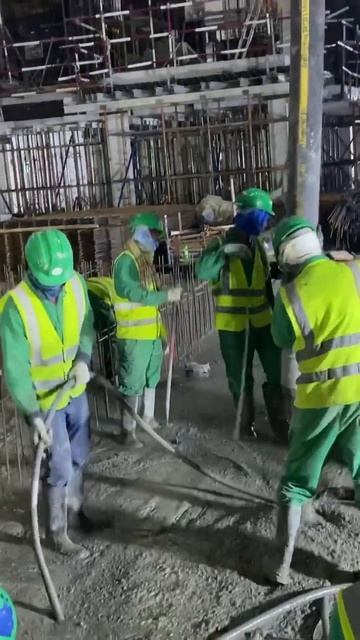 Casting 1500 M2 Post Tension Slab. #shortvideo #construction #shorts #youtube смотреть онлайн