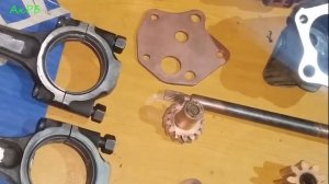 Капремонт ВАЗ2103 в соответствии с Законом для подшипника скольжения. 3 часть. Очистка и меднение.