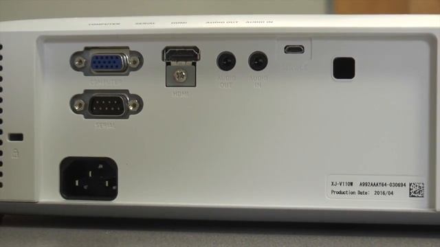 Casio XJ-V110W LED 3500-Lumen WXGA DLP Projector смотреть онлайн