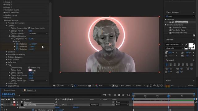 after effects 3d element tutorial смотреть онлайн