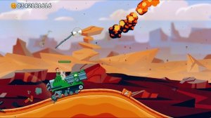 Необычный баг в игре Hills of Steel