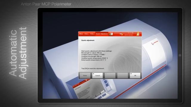 MCP polarimeter: Automatic adjustment смотреть онлайн
