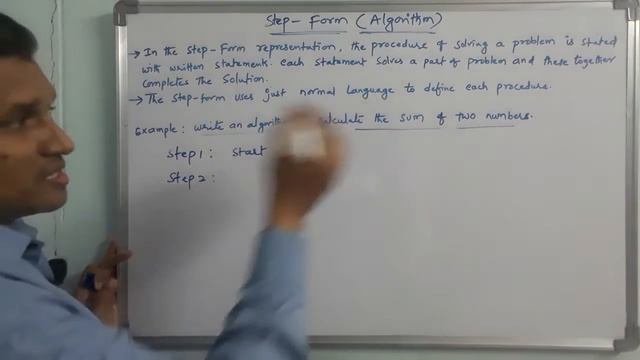 Algorithm Using Step-Form | Different Ways of Stating Algorithms | Step-Form