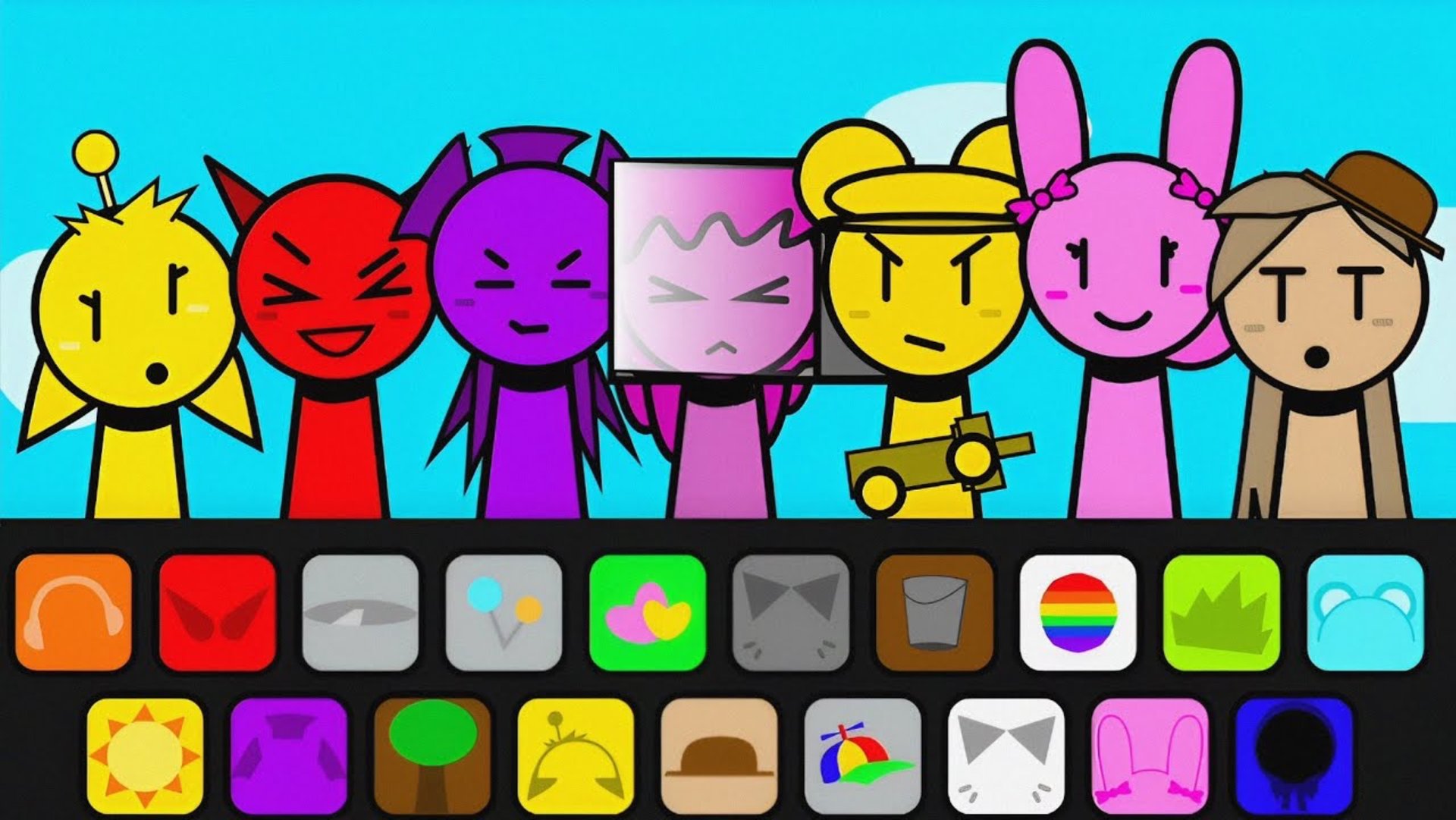 Incredibox - Sprunki - СПРУНКИ ИНКРЕДИБОКС (СКРАЧ) Remix Incredibox Mod Game Play смотреть онлайн