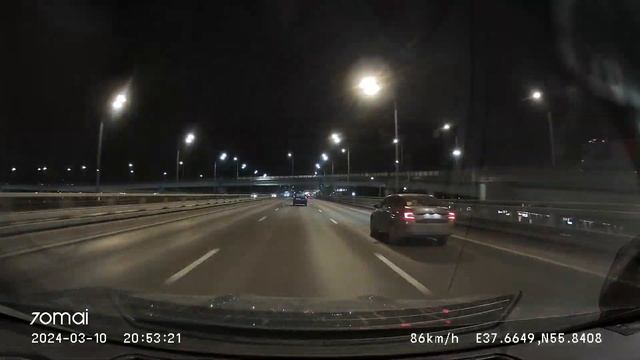 Driving in Moscow agglomeration: Химки - Текстильщики 10/03/2024 (timelapse 4x) смотреть онлайн