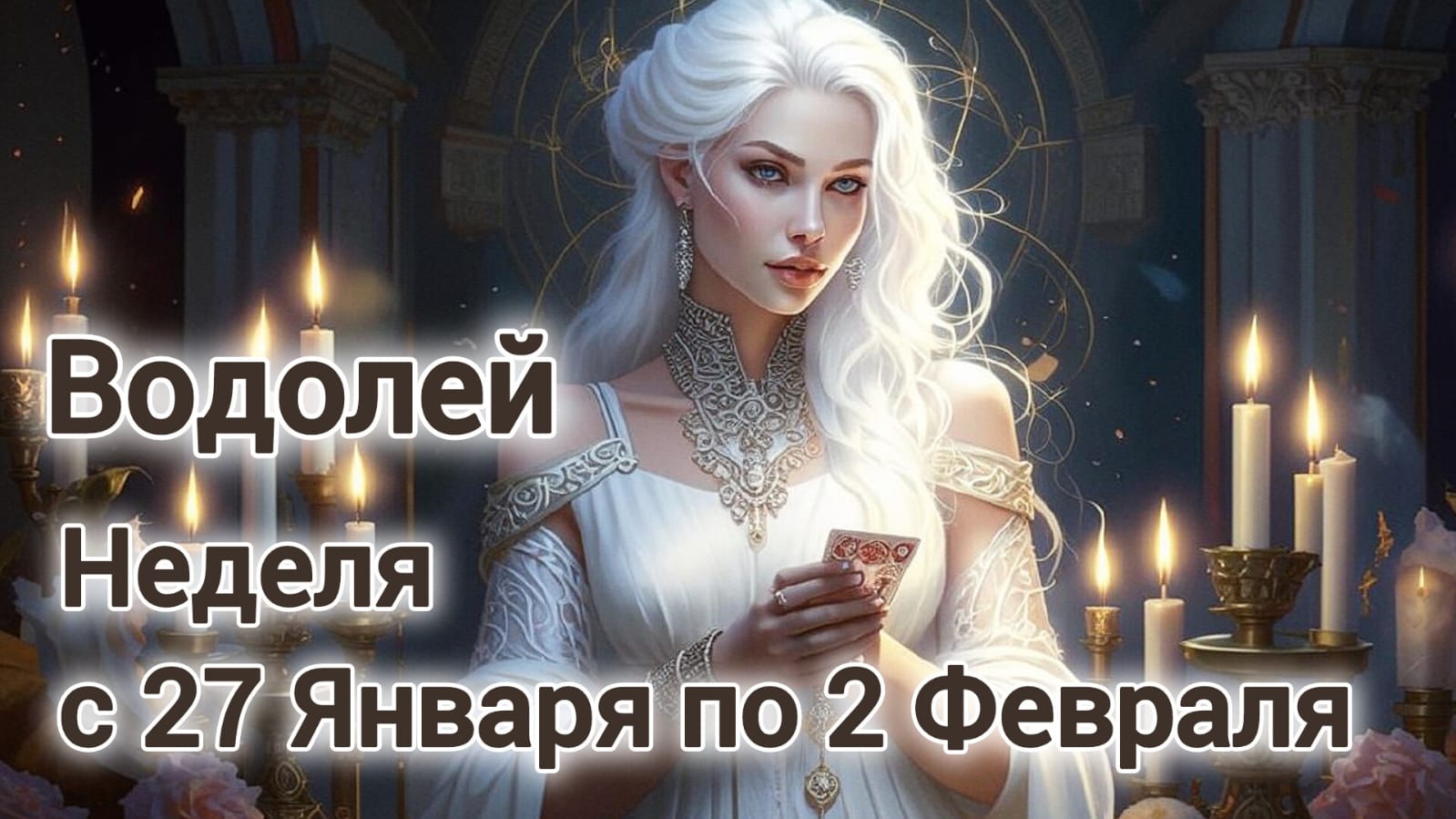 🛑 Водолей! Таро прогноз на неделю с 27 Января по 2 Февраля!