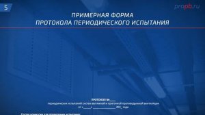 Противодымная защита зданий и сооружений. Часть 6. Оформление результатов периодических испытаний