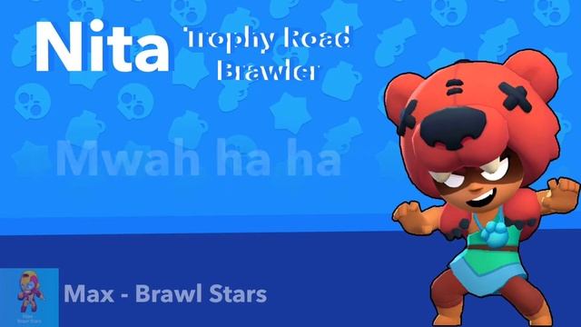 Nita Voice Lines | Brawl Stars смотреть онлайн