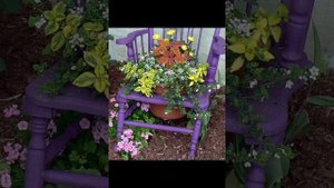 Декор Сада с Помощью Старых Вещей..