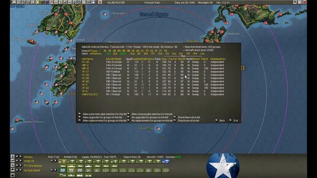 War in the Pacific: Admirals Edition - Operation Downfall Jun 28 1946