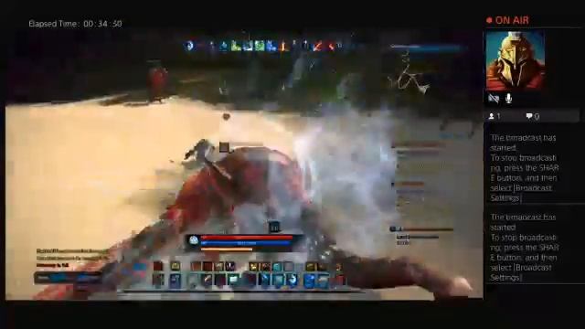 Angelknight197s Live PS4 Broadcast playing tera 419 brawler  PS4