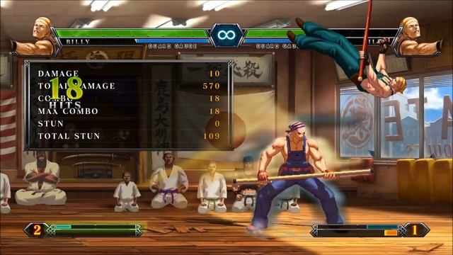 [KoF XIII] Quite interesting combo with Billy смотреть онлайн