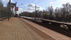 Пассажирский поезд Москва МЦД D1 | ЭШ2 Двухэтажный поезд аэроэкспресс | ЭП2д | ЭД4М | Russian train