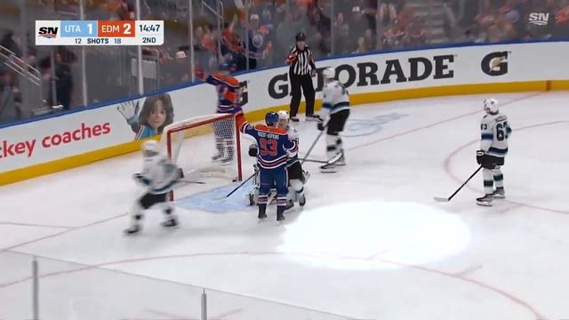 Oilers' Ryan Nugent-Hopkins And Troy Stecher Combine For Goals 20 Seconds Apart