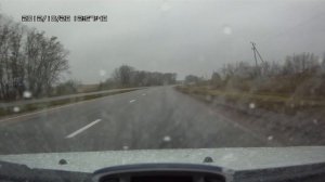 Антидождь в действии