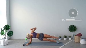 День #22. 30 минут высокоинтенсивная HiiT тренировка в стиле милитари от блогера #growingannanas