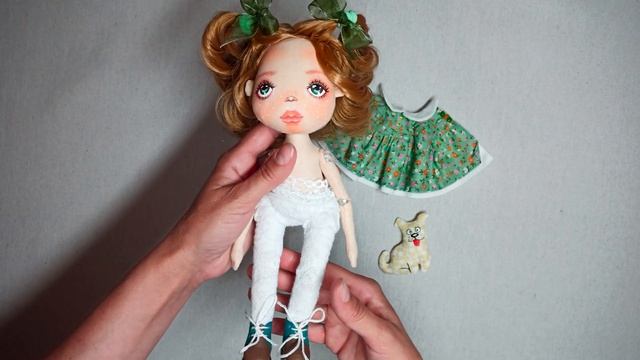 Шарнирная кукла Маша | Авторский обзор