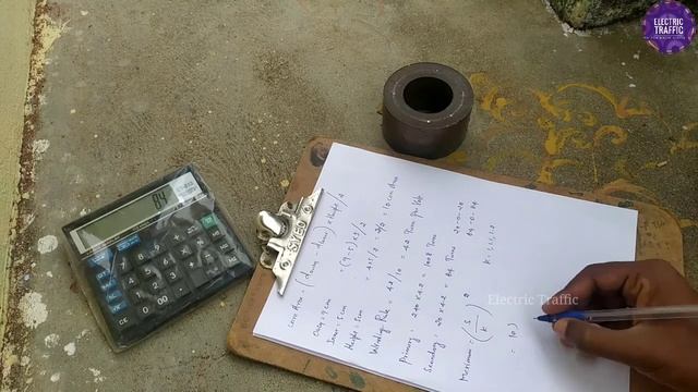 Toroidal Transformer Winding Calculation  Tamil  Electric Traffic
