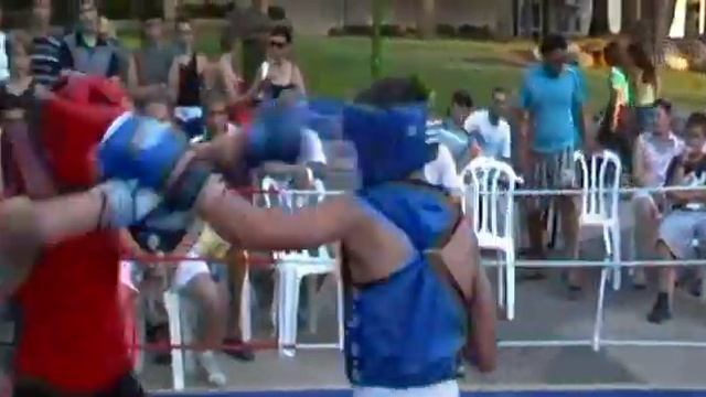 Боксёрский турнир.Голаны,г.Кацрин смотреть онлайн