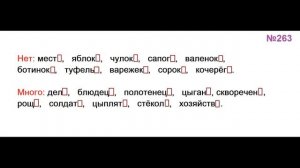 ГДЗ РУССКИЙ ЯЗЫК УПРАЖНЕНИЕ.263 КЛАСС 4 КАНАКИНА ЧАСТЬ 1