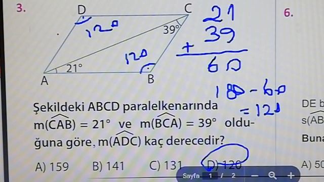 ÜÇGEN VE DÖRTGENLERDE AÇILAR смотреть онлайн