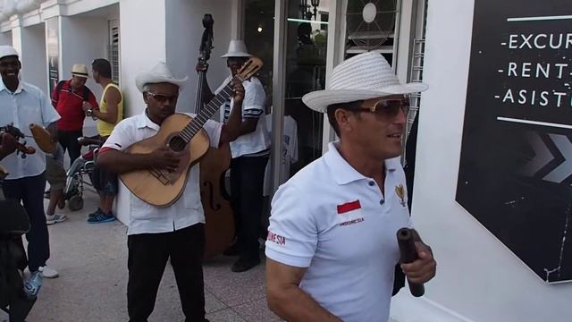 Street musicians Santiago de Cuba