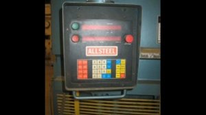 Allsteel Shear (1/2 x 12')  Model: E 1/2-10 CNC