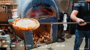 Пицца в дровяной печи из итальянской муки! Неаполитанская пицца