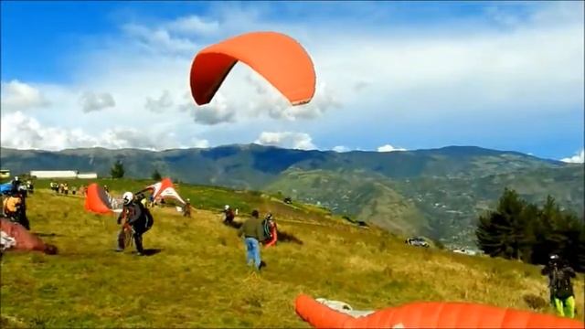 Tandem Paragliding Ecuador 🇪🇨 смотреть онлайн