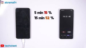 Poco X3 GT Battery Charging Test with 67W Fast Charger