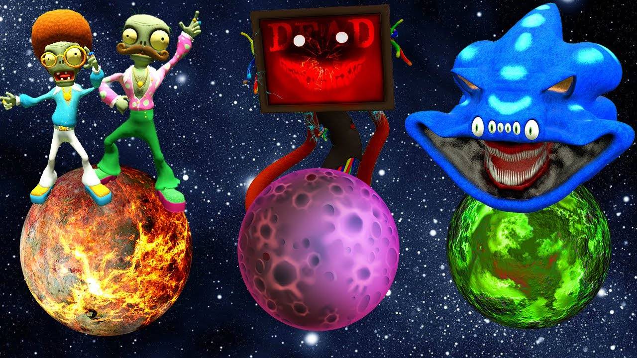 МЫ НАШЛИ ПЛАНЕТА ХОРРОР КОМПЬЮТЕР СПРУНКИ ЗОМБИ ГИПНОДЕНС СОНИК ГРАН МАЙЯ SPRUNKI SONIC PLANET Gmod смотреть онлайн