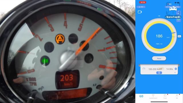 300HP Mini Cooper S R56 100-200 TOP SPEED & SOUND by AutoTopNL смотреть онлайн