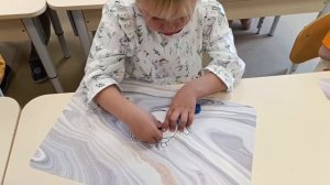 Ганиева Ленара Акимовна - Отрывок занятия по лепке "Чайник гжель"