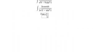 Calculus Help: Integral of dx/√(9-x^2 ) - Integration by trigonometric substituition