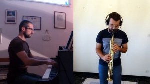 Duo Brillance - "Epitaph to John Coltrane" (A. Lemeland)