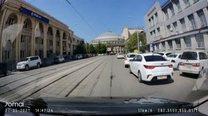 Видеорегистратор 70MAI A800s. Дневная съемка, солнечный день