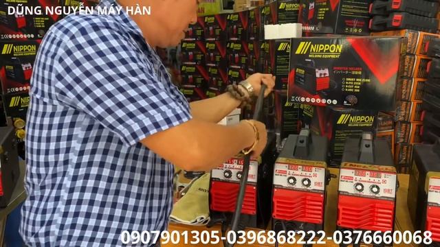 Máy Hàn mig mini nippon 210 BẢN ĐẶC BIỆT ĐA NĂNG MỚI VỀ LH 0907901305-0376660068-0396868222