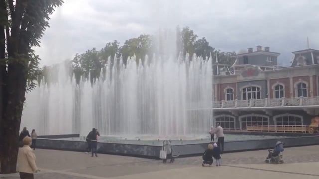 Открытие фонтана в Краснодаре, Аврора, 26.09.2014