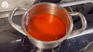 Аварские хинкал с сушенной колбасой и мясом. Томатной-чесночный соус 🤤 #shorts