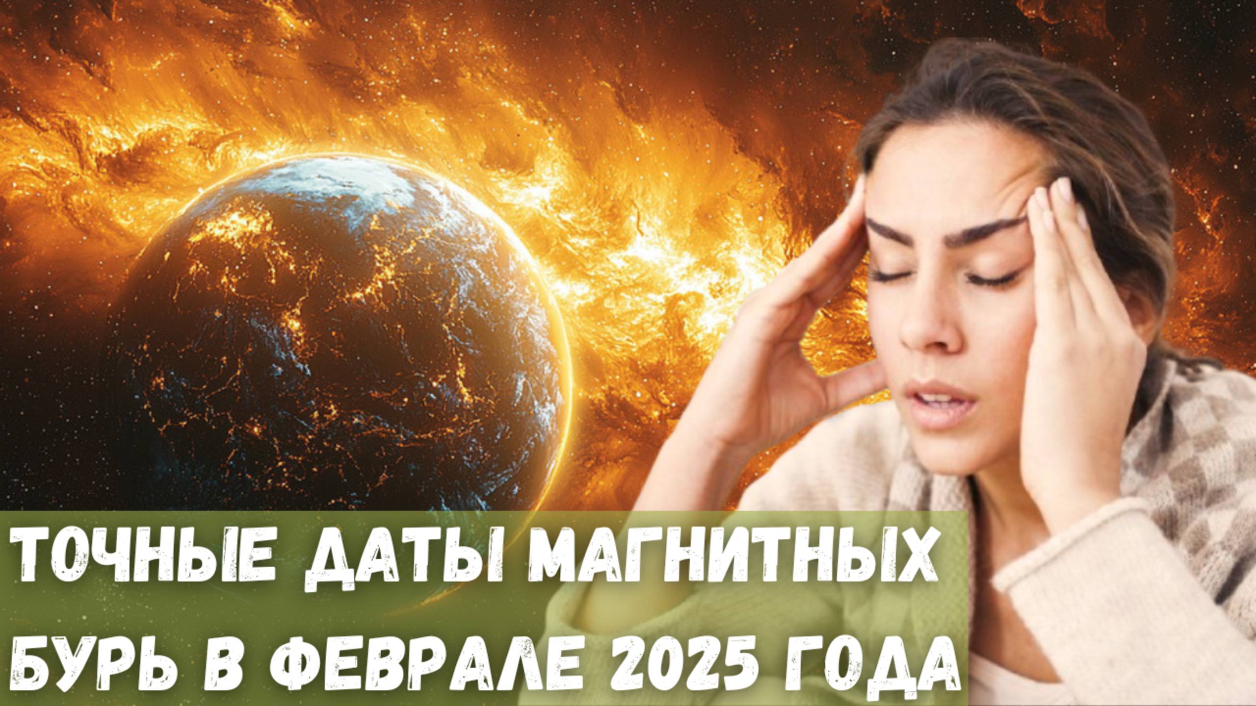 Точные даты магнитных бурь в феврале 2025 года