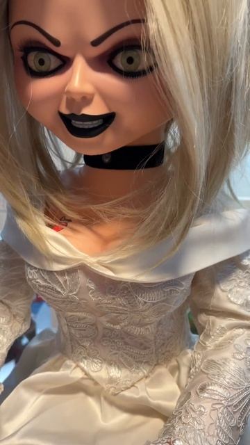 The BEST Tiffany Doll Available! Trick or Treat Studios Seed of Chucky! 4k 60fps HDR #shorts смотреть онлайн