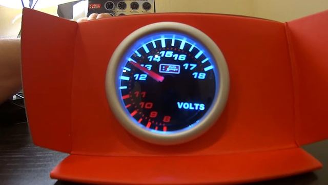 Вольтметр AutoGauge Smoke 52mm