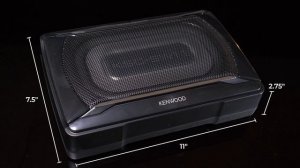 Kenwood KSC-SW11 Powered Subwoofer - *Audio Sample Test*