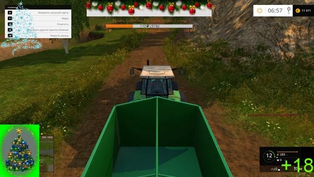 стрим Карта СовхозЗаря_1.2 для Фермер Симулятор 2015 1# смотреть онлайн