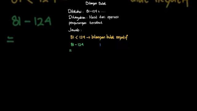 81-124=\ldots | Senang Belajar  | Kelas 5 | 1 | Matematika смотреть онлайн