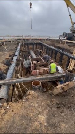 Бестраншейная прокладка трубопровода. Продавливание футляра