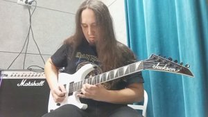 Iron Maiden - Aces High (solo guitar cover)