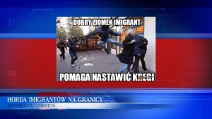 HORDA UZBROJONYCH IMIGRANTÓW NA GRANICY CHORWACJI! IDĄ NA NAS | 90 SEKUND