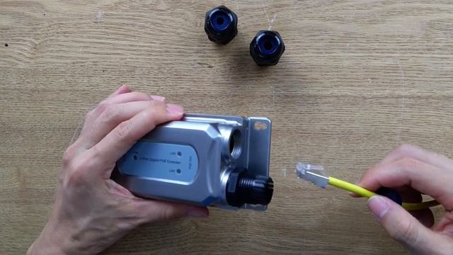 How to install IP67 waterproof PoE extender (for directly buried) смотреть онлайн
